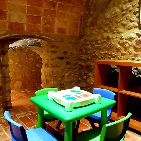 Masia Grupos Con Piscina Privada-28 Pax بيت خشبي Cabanelles
